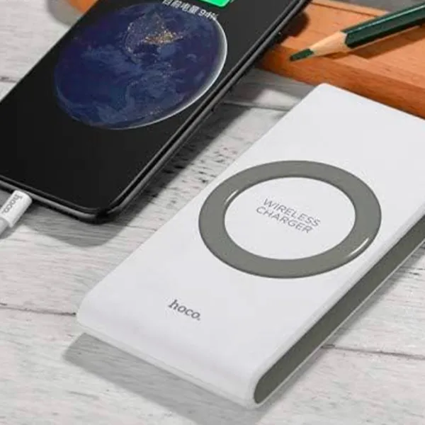 Power Bank Hoco B32 Energetic wireless charging 8000 mAh/ White photo 5