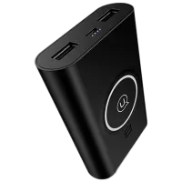 Power Bank USAMS CD31 Wireless Charging 8000 mAh/ Black photo 2