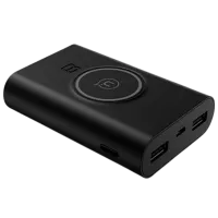 Power Bank USAMS CD31 Wireless Charging 8000 mAh/ Black photo 3