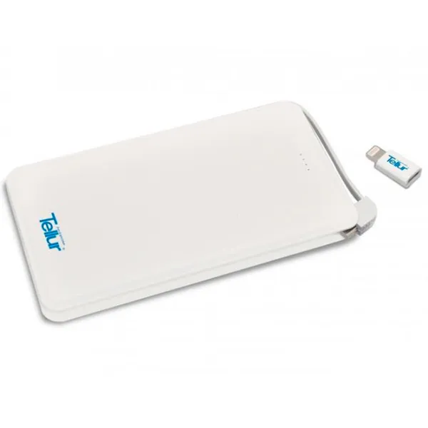 Power Bank Tellur Super Slim Line 5000 мАч/ Белый photo 3