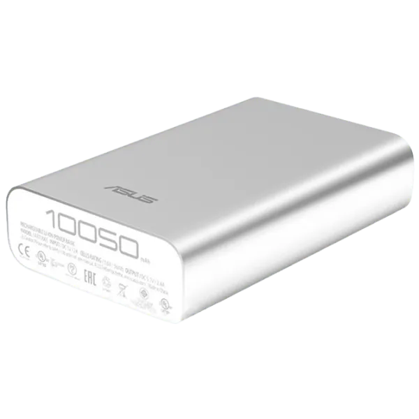 Power Bank Asus Zen 10050 mAh/ Silver photo 5 Power Bank Asus Zen 10050 mAh/ Silver photo 5