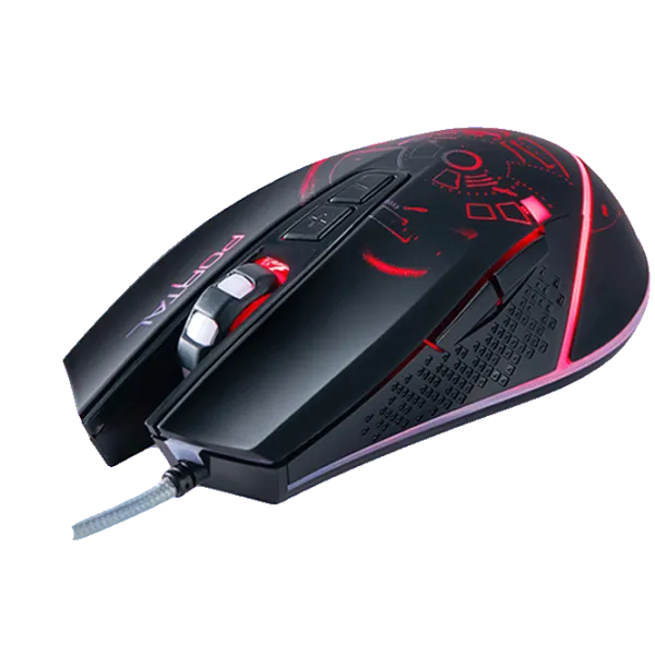 Mouse Qumo Portal USB/ Black photo 2