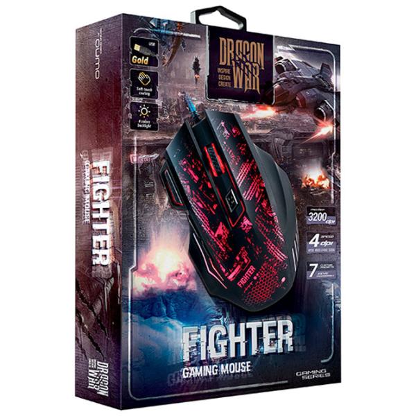 Мышь Qumo Fighter USB/ Черный photo 3