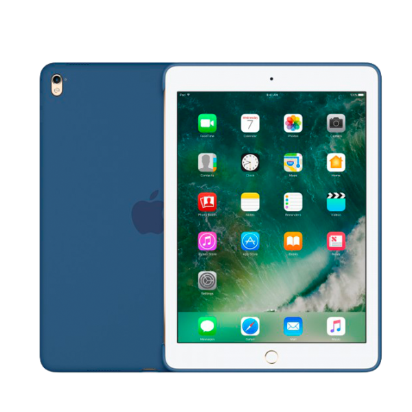Silicone Case Apple iPad Pro 9.7''/ Синий photo 2 Silicone Case Apple iPad Pro 9.7''/ Синий photo 2