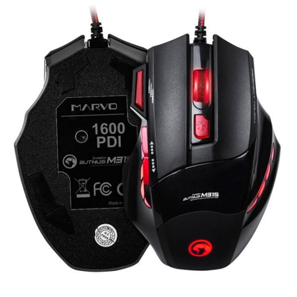 Мышь Marvo M315 USB/ Черный photo 4