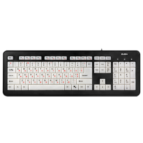 Клавиатура Sven KB-C7300EL Проводная/ Черный photo 2