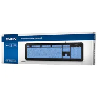 Клавиатура Sven KB-C7300EL Проводная / Черный photo 6