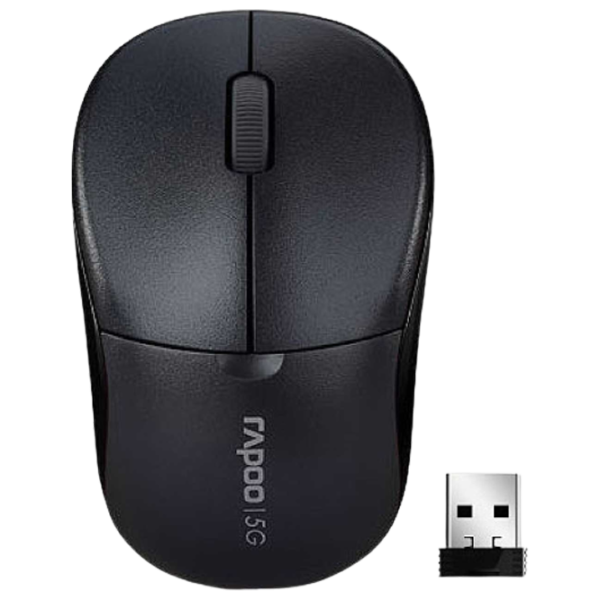 Mouse RAPOO 1090P Pro USB/ Black photo 2