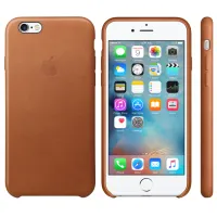 Чехол для смартфона Apple iPhone 6/ 6S Plus Apple/ Back/ Кожа/ Saddle Коричневый photo 2