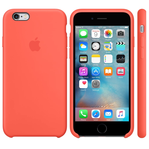 Чехол для смартфона Apple iPhone 6/ 6S Apple/ Back/ TPU/ Apricot Красный photo 2 Чехол для смартфона Apple iPhone 6/ 6S Apple/ Back/ TPU/ Apricot Красный photo 2