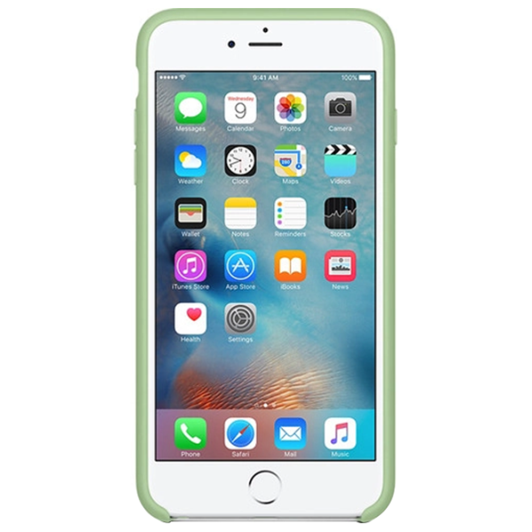 Чехол для смартфона Apple iPhone 6/ 6S Apple/ Back/ TPU/ Mint Зелёный photo 2 Чехол для смартфона Apple iPhone 6/ 6S Apple/ Back/ TPU/ Mint Зелёный photo 2