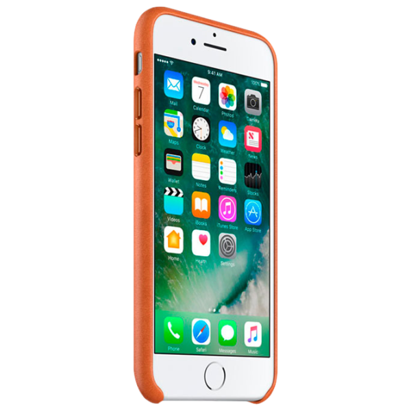 Чехол для смартфона Apple iPhone 7/ 8/ SE2/ SE 2022 Apple/ Back/ Кожа/ Saddle Коричневый photo 2