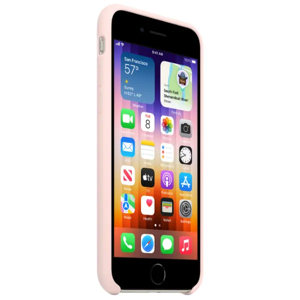 Чехол для смартфона Apple iPhone 7/ 8 Apple/ Back/ TPU/ Sand Розовый photo 3 Чехол для смартфона Apple iPhone 7/ 8 Apple/ Back/ TPU/ Sand Розовый photo 3