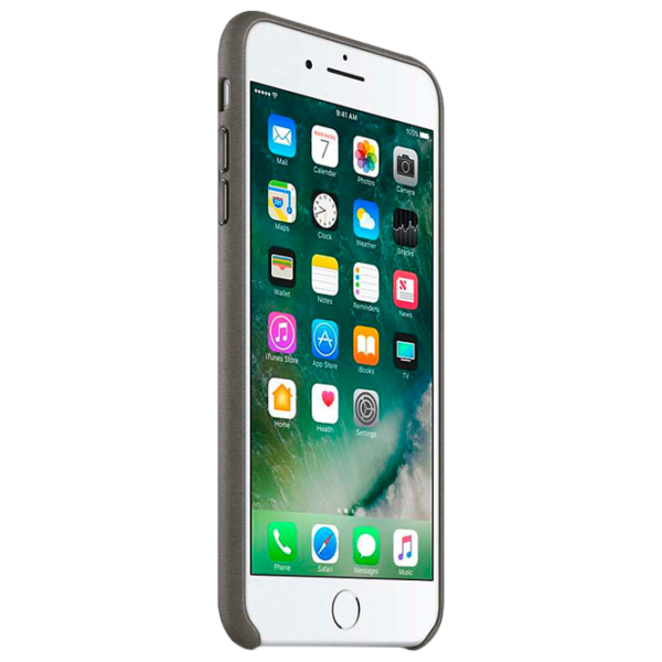 Чехол для смартфона Apple iPhone 7/ 8/ SE2/ SE 2022 Apple/ Back/ Кожа/ Storm Серый photo 2 Чехол для смартфона Apple iPhone 7/ 8/ SE2/ SE 2022 Apple/ Back/ Кожа/ Storm Серый photo 2