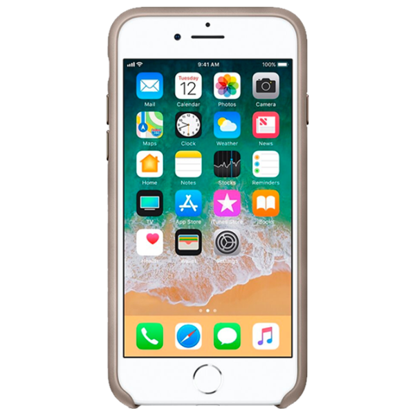 Husă pentru smartphone Apple iPhone 7/ 8/ SE2/ SE 2022 Apple/ Back/ TPU/ Pebble Gray photo 2