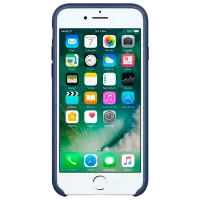 Husă pentru smartphone Apple iPhone 7/ 8/ SE2/ SE 2022 Apple/ Back/ Piele/ Midnight Blue photo 2