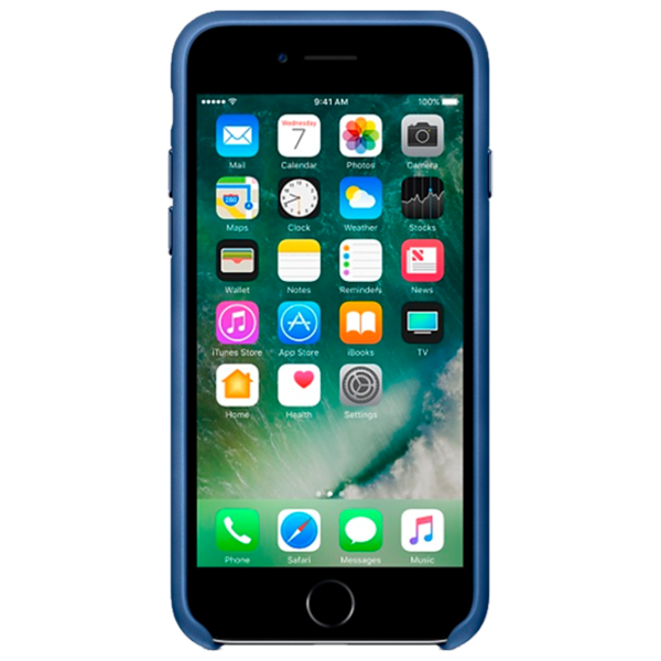 Husă pentru smartphone Apple iPhone 7/ 8/ SE2/ SE 2022 Apple/ Back/ Piele/ Sapphire Blue photo 2 Husă pentru smartphone Apple iPhone 7/ 8/ SE2/ SE 2022 Apple/ Back/ Piele/ Sapphire Blue photo 2