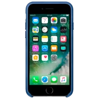 Husă pentru smartphone Apple iPhone 7/ 8/ SE2/ SE 2022 Apple/ Back/ Piele/ Sapphire Blue photo 2