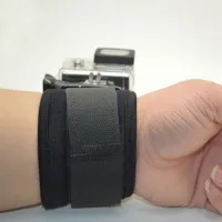Suport pentru cameră action Eggo Wrist Strap Mount Screw Black photo 5