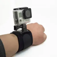 Suport pentru cameră action Eggo Wrist Strap Mount Screw Black photo 6