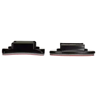 Fixator GoPro Flat Curved Adhesive Mounts Black photo 2