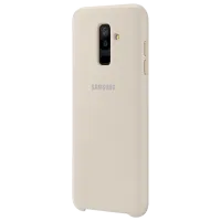 Чехол для смартфона Samsung Galaxy A6 Plus (2018) Samsung/ Back/ TPU/ Золотой photo 3