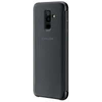 Чехол для смартфона Samsung Galaxy A6 Plus (2018) Samsung/ Flip Wallet/ PP/ Черный photo 2