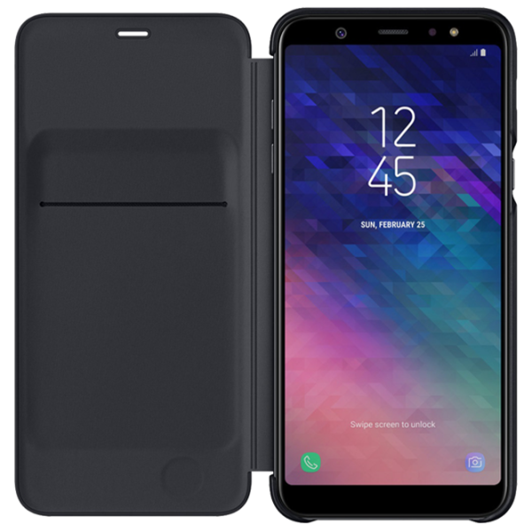 Чехол для смартфона Samsung Galaxy A6 Plus (2018) Samsung/ Flip Wallet/ PP/ Черный photo 3