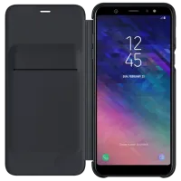 Чехол для смартфона Samsung Galaxy A6 Plus (2018) Samsung/ Flip Wallet/ PP/ Черный photo 3