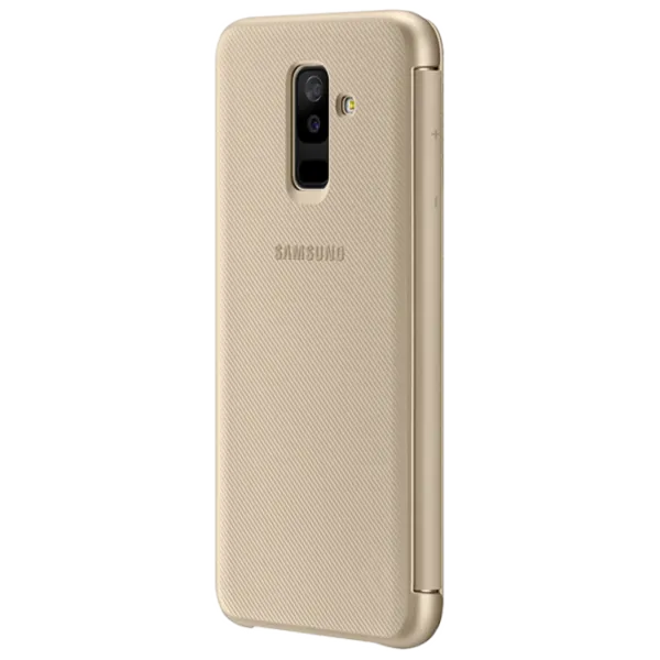 Чехол для смартфона Samsung Galaxy A6 Plus (2018) Samsung/ Flip Wallet/ PP/ Золотой photo 2