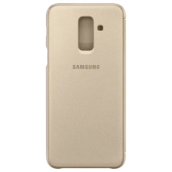 Чехол для смартфона Samsung Galaxy A6 Plus (2018) Samsung/ Flip Wallet/ PP/ Золотой photo 5