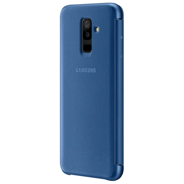 Чехол для смартфона Samsung Galaxy A6 Plus (2018) Samsung/ Flip Wallet/ PP/ Синий photo 2
