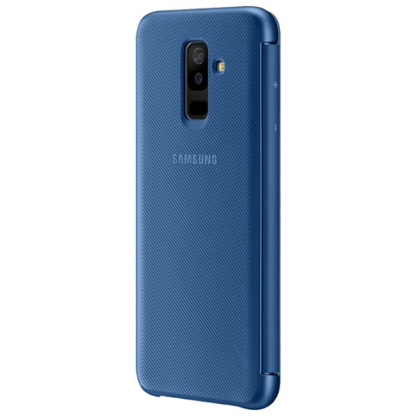 Чехол для смартфона Samsung Galaxy A6 Plus (2018) Samsung/ Flip Wallet/ PP/ Синий photo 2