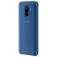 Чехол для смартфона Samsung Galaxy A6 Plus (2018) Samsung/ Flip Wallet/ PP/ Синий photo 2