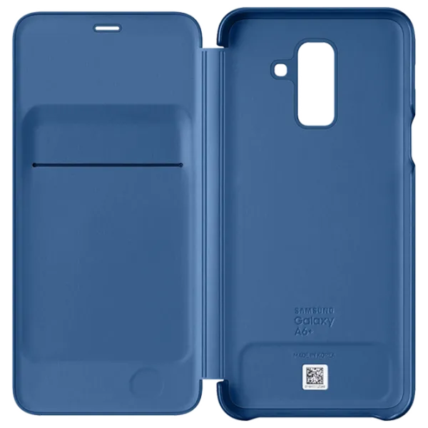 Чехол для смартфона Samsung Galaxy A6 Plus (2018) Samsung/ Flip Wallet/ PP/ Синий photo 3