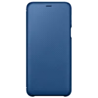 Чехол для смартфона Samsung Galaxy A6 Plus (2018) Samsung/ Flip Wallet/ PP/ Синий photo 4