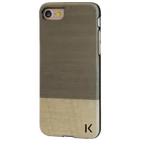 Husă pentru smartphone Apple iPhone 7/ 8/ SE2 THE KASE/ Back/ Lemn/ Einstein Gray photo 2