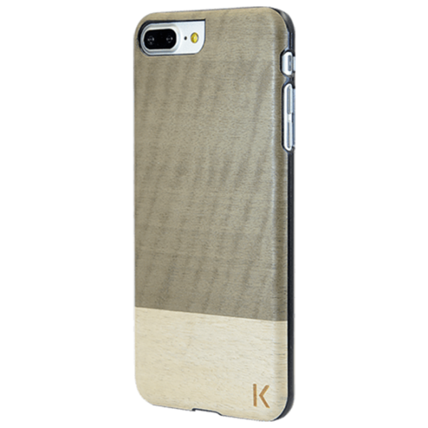Husă pentru smartphone Apple iPhone 7/ 8 Plus THE KASE/ Back/ Lemn/ Einstein Gray photo 2