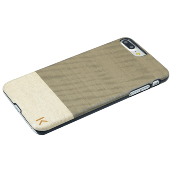 Husă pentru smartphone Apple iPhone 7/ 8 Plus THE KASE/ Back/ Lemn/ Einstein Gray photo 3