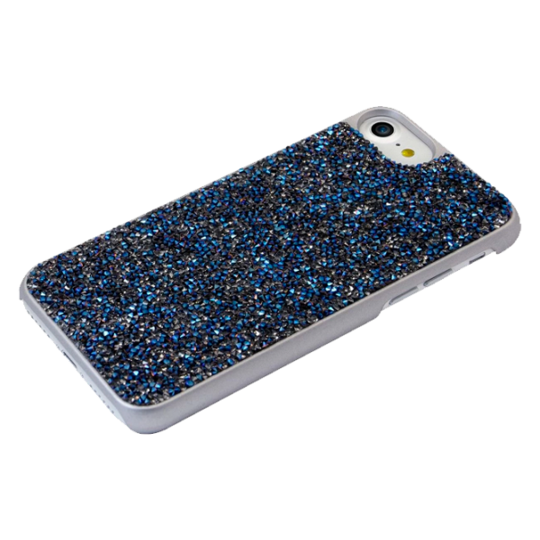 Husa Apple iPhone 7/8 THE KASE Back/ Blue Saphir & Argent Blue photo 3