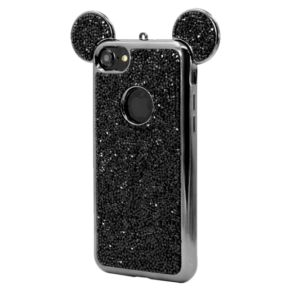 Husa Apple iPhone 7/8 THE KASE Back/ TPU/ Minuit Noir Black photo 2