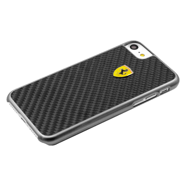 Husa Apple iPhone 7/8 THE KASE Back/ Leather/ Noir  Black photo 3