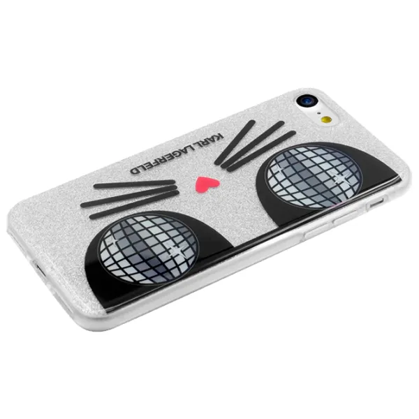 Husă pentru smartphone Apple iPhone 7/ 8/ SE2 THE KASE/ Back/ TPU/ Étincelante Argent Gray photo 3