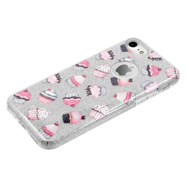 Чехол Apple iPhone 7/8 THE KASE Back/ TPU/ Rose Серый photo 3