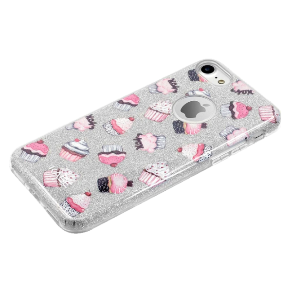 Чехол Apple iPhone 7/8 THE KASE Back/ TPU/ Rose Серый photo 3