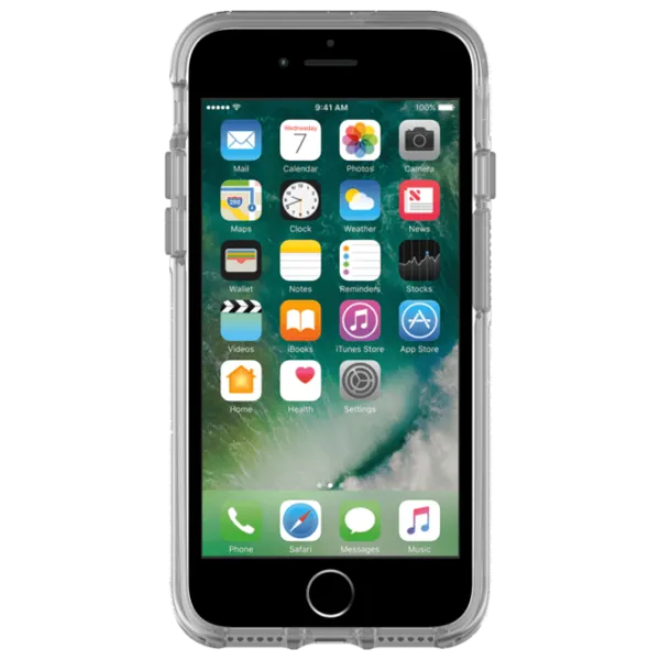 Husă pentru smartphone Apple iPhone 7/ 8 THE KASE/ Back/ TPU/ Noir Transparent photo 3