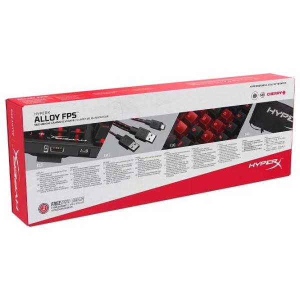 Tastatură HyperX Alloy FPS Cherry MX Brown Cu fir/ Black photo 6