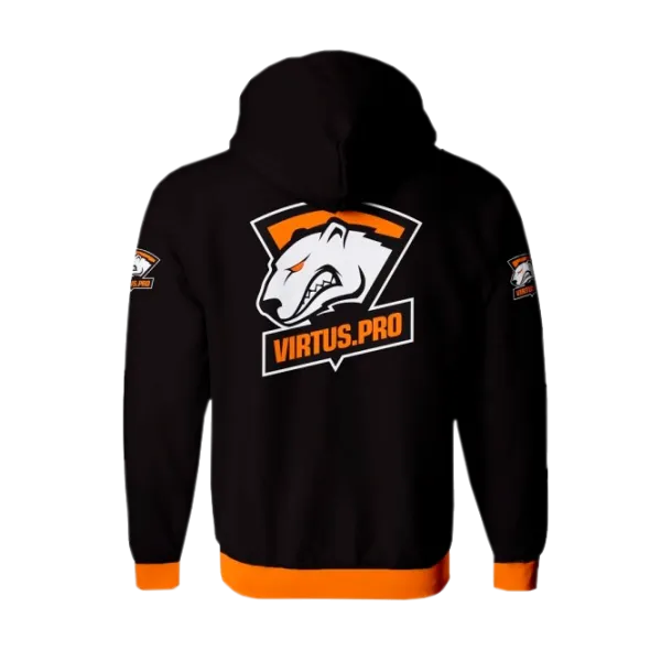 Ветровка  Virtus.pro Zipped  Черный/ L photo 2 Ветровка  Virtus.pro Zipped  Черный/ L photo 2