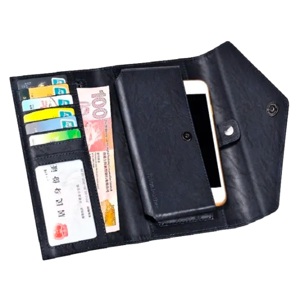 Husa  Universal Hoco Folio/ Leather/ Blue photo 2