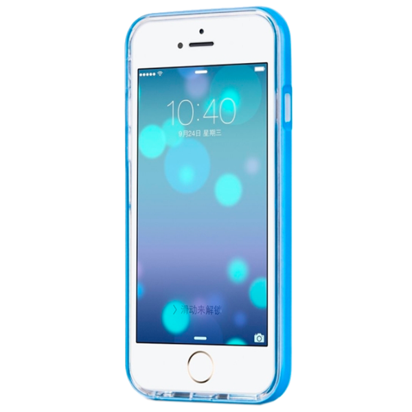 Husă pentru smartphone Apple iPhone 6/ 6S Hoco/ Back/ TPU/ PP/ Blue Blue photo 2